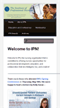 Mobile Screenshot of ipnursing.org